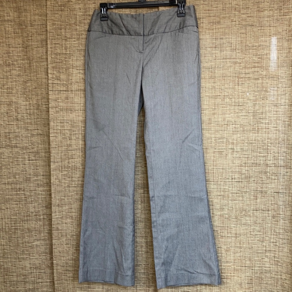 Star City Wide Leg Pants in Light Gray